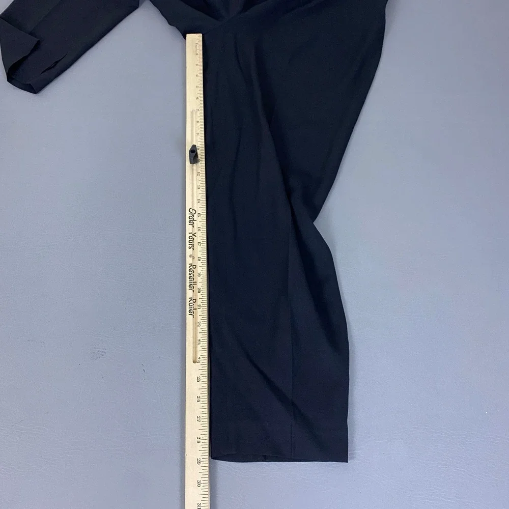 Evan-Picone Dress Pants Women's Size 16 Black Straight Leg *Flawed*